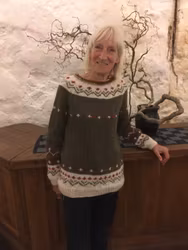 VårVinter tröjan,kit med garn och beskrivning