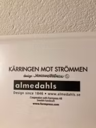 Bricka Kärringen mot strömmen.