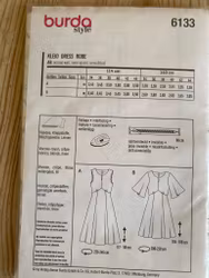 Burda style klänning 34-44