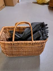 Mellanstor korgväska 43cm