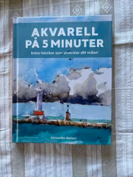 Akvarell på 5 minuter,TUKAN förlag.