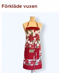 Förkläde dam,Från KajKaj textil