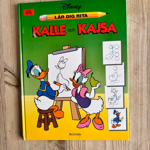 Lär dig rita Kalle Anka
