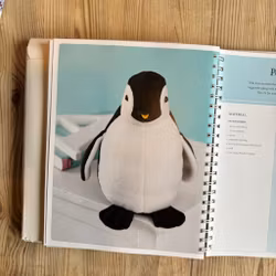 Vilda fleecedjur, med mönsterark.