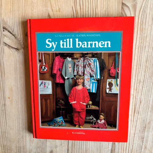 Sy till barnen.Bok med mönsterbilaga.