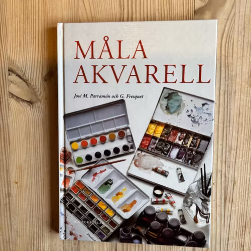 Måla akvarell.
