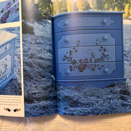 Målningsteknik från förr.