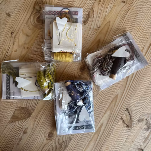 Minikit brickvävning från Spångmurs.