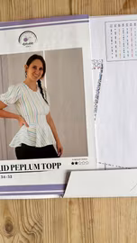 Symönster till Ingrid Peplumtop