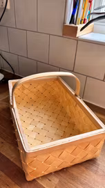 Svampkorg i spån