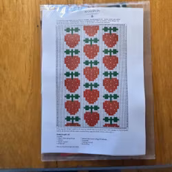 Broderikit Glasögonfodral.