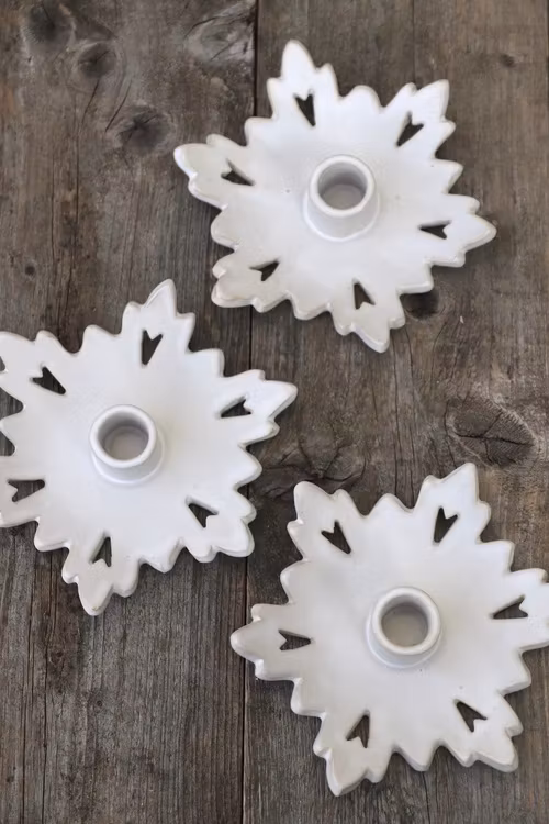 Ljusstake Snöflinga