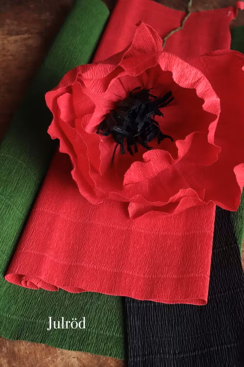 Workshop pappersblommor 24/1