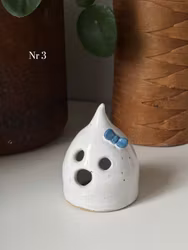 Spöklykta med rosett