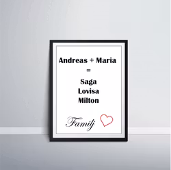Familj poster 1