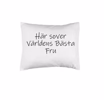 Här sover världens bästa fru