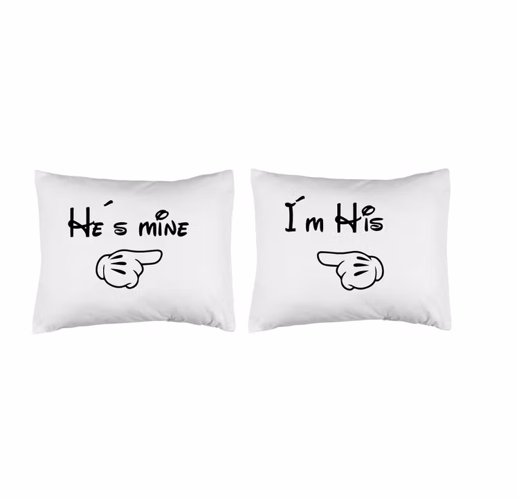Örngott He´s mine I´m his