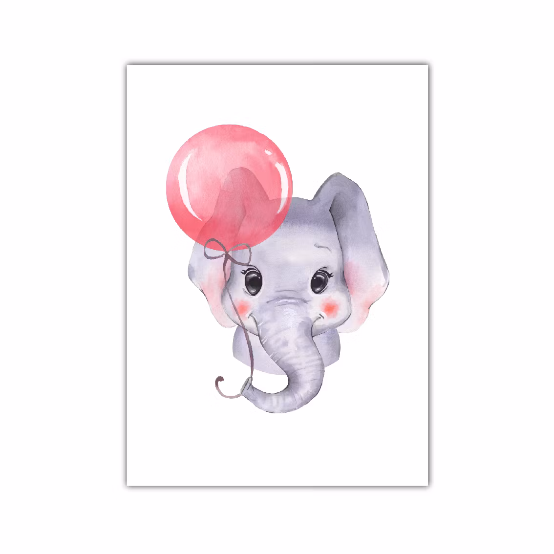 Elefant med ballong