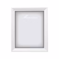 Minnestavla vit 25x20