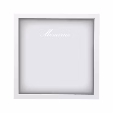 Minnestavla vit 25x25