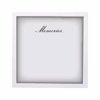 Minnestavla vit 25x25