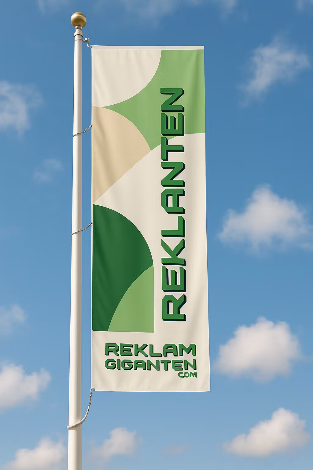 Flagga Lodrätt