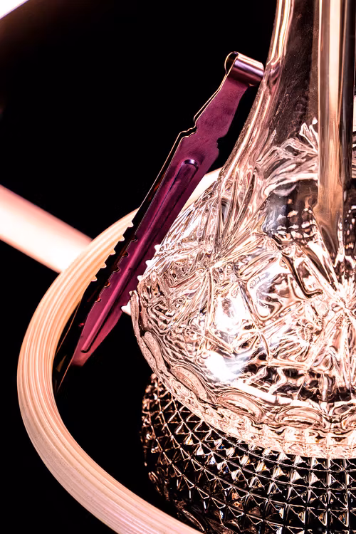 Dschinni Drip Silver Rosegold Crystal Set