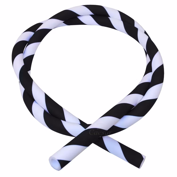 Silikonslang - Svart/Vit