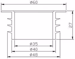 Silikontätning för vas - olika storlekar