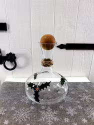 Vinkaraff med julmotiv
