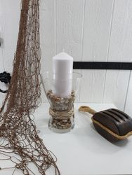 Ljuslykta med blockljus