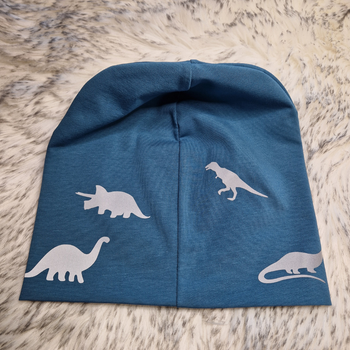 Reflexmössa dinosaurier storlek 48-58