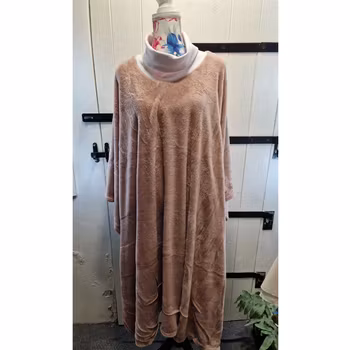 Poncho gammelrosa