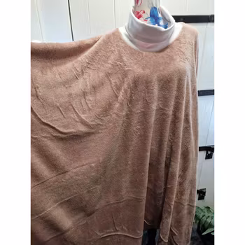 Poncho gammelrosa