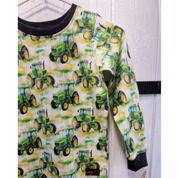 T-shirt grön traktor