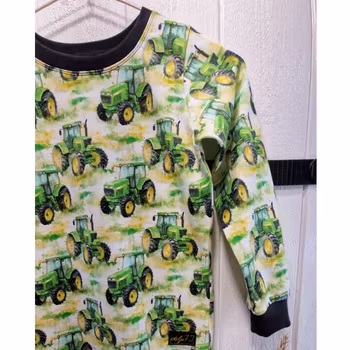 T-shirt grön traktor