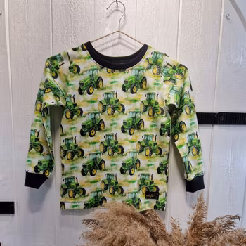 T-shirt grön traktor