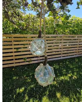 Glaskula/flöte rökfärgat glas 2 pack
