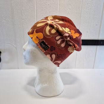 Mössa retro brun