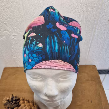 Mössa rosa svampar