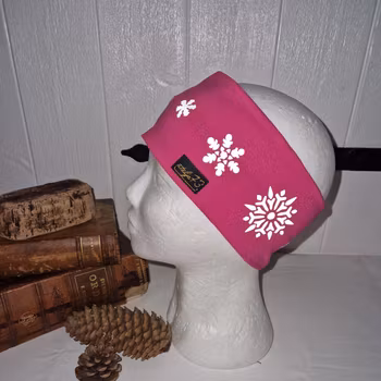 Reflexpannband snöflingor storlek 48-58