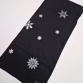 Reflexbuff/halsduk med snöflingor