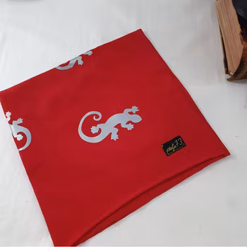 Reflexbuff/halsduk med ödlor