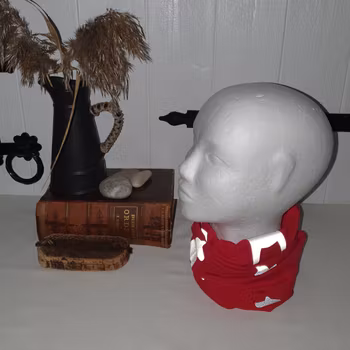 Reflexbuff/halsduk med dalahäst