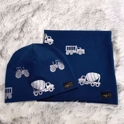 Reflexbuff/halsduk med fordon