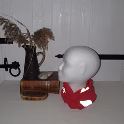 Reflexbuff/halsduk med hjärtan