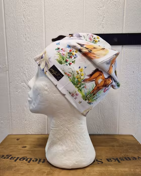 Mössa hästar, mamma och föl