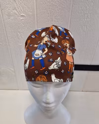 Mössa flickor i brunt