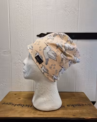 Mössa fåglar i aprikos