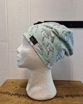 Mössa fåglar i mint